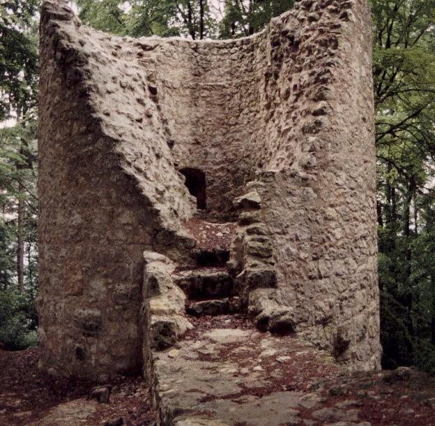 Ruine der Burg Ehrenfels, Germany